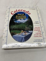 Vintage Cookbook Binder Hardcover Colorado Bed &amp; Breakfasts 2002 Recipes - £31.96 GBP