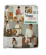 Vogue Career Wardrobe Sewing Pattern 2245 Easy Misses Size 12-14-16 Jack... - $145.57 MXN