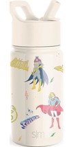 Simple Modern DC Comics Batgirl Supergirl Kids Water Bottle - £24.09 GBP