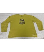 Women&#39;s Life is Good Festival 2013 Light Green Relaxed Fit Size XXL NWOT - $328.40 MXN