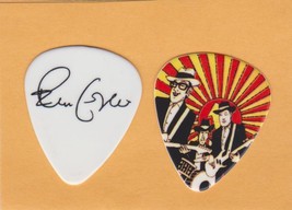 Elvis Costello 2014 Concert Solo Tour Guitar Pick - Red &amp; Yellow - £8.73 GBP
