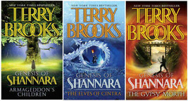 Genesis Of Shannara Trilogy By Terry Brooks Paperback Set Of Books 1-3 - £18.66 GBP