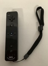 OEM Nintendo Wii/Wii U Remote Controller Motion Plus BLACK RVL-036 Genuine - £44.54 GBP