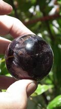 Super seven Sphere // amethyst cacoxenite // super 7 crystal // Melody s... - $65.52