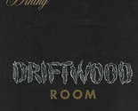 Driftwood Room Menu Marott Hotel Indianapolis Indiana 1965 - £69.47 GBP