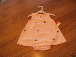 Carter&#39;s play all day baby spring summer dress outfit NWT 6 Month 16.0 ^^ - $9.77