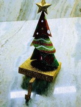 Ship N 24 Hours. New-Christmas Glitterd Metal Tree Stocking Holder. 11”x 5”. - $74.70