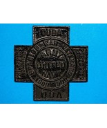 SPANISH AMERICAN WAR, USWV, LARGE METAL PLAQUE - $1,140.41 MXN
