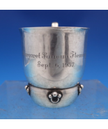 Grann and Laglye Sterling Silver Baby Cup Handrought with Applied Beads ... - $2,996.53 MXN