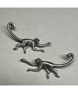 Sterling Silver 925 Monkey Earrings Sterling Silver 93 USA - $109.76 CAD