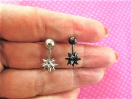 Spike ball cartilage stud earring 9 pieces - £7.90 GBP