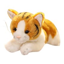Mini Sitting Tiger Plush Toys For Children Kids Cute Stuffed Animal Doll Kids Cr - £12.87 GBP
