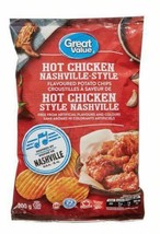 10 Bags of Great Value Nashville-Style Hot Chicken Potato Chips 200g Each - £43.21 GBP