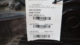 Engine 2.0L VIN 2 6th Digit Fits 05 SAAB 9-2X 62495 image 2