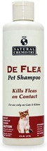 Miracle Care Natural Chemistry DeFlea Pet Shampoo for Cats 8 oz Miracle ... - £14.50 GBP