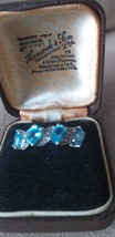 Vintage 1960-s Sterling Silver Aquamarine Ring  Size US 8.5, UK Q 1/2 - £76.16 GBP