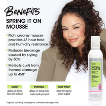All About Curls Spring It On Mousse,  8 Oz image 3