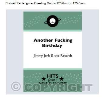 Another Fucking Birthday&quot; by Jimmy Jerk and the Retards-original,exclusi... - $5.13