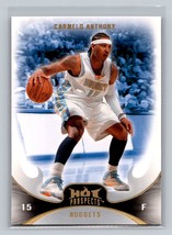 2008-09 Fleer Hot Prospects Carmelo Anthony #3 Blue Denver Nuggets - £1.59 GBP