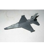 VINTAGE DIECAST- ROAD CHAMPS - F-16 BOMBER PLANE - 5&quot; LONG- EXC. - M11 - £2.84 GBP
