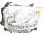 Front Left Headlamp Assembly Some Slight Haziness OEM 2014 Toyota Tundra... - $100.96