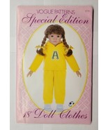 Vogue Special Edition 18&quot; Doll Clothes #823 Uncut  - £9.48 GBP