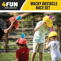 4Fun Wacky Race set-Family Fun Outdoor Yard Games, Great for ages 3+ - £14.03 GBP