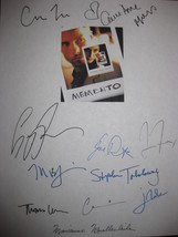 Memento Signed Film Movie Screenplay Script X11 Autograph Guy Pearce Carrie Anne - £15.72 GBP
