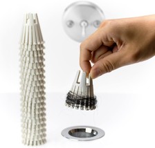 Bathtub Hair Catcher Strainer Trap For Tub Drain | Disposable Hairclaw 2... - $744.66 MXN