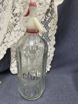 Rare Vintage Bakelite Dispenser Soda Spritzer Syphon Bottle Cantrell &amp; Cochrane - £27.69 GBP