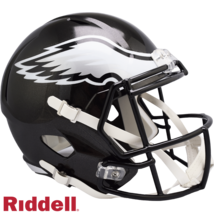 Philadelphia Eagles Helmet Riddell Replica Full Size Speed Style On-Field Altern - €146,72 EUR