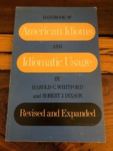 Handbook of American Idioms and Idiomatic Usage - £12.43 GBP