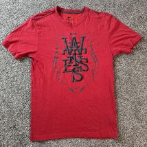 LeBron Witness Graphic Dri-Fit Nike T-shirt Tee (S) Small Red &amp; Black - €9,42 EUR