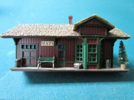 Sarah Plain And Tall Hallmark Town Church Train Station General Store Lot Of 3 - £47.33 GBP