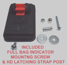 Craftsman Husqvarna 532 130933 Full Bag Indicator &amp; HD STRAP POST Grass Catcher - $19.99