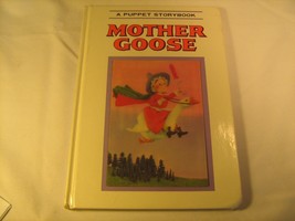 Hardcover Mother Goose 1969 A Puppet Storybook Board Book [Z38] - £105.15 GBP
