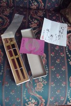 Japanese PAIR chopsticks original with signed certificate &amp; tag Original... - $42.13