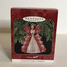 Holiday Barbie Ornament-1996-Hallmark Keepsake-5th in Collector&#39;s Series - £9.74 GBP