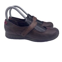 Merrell Allure Espresso Brown Leather Mary Jane Shoes Flats Casual Womens 6 - $39.59
