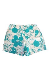 Ann Taylor Turquoise Tahiti Shorts Size 8 Inseam 4.75&quot; Waist  31&quot;  Spand... - £15.57 GBP