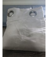 One Ivory Curtain Panel Grommet Style Microfiber (Suede) 40&quot;x84&quot;.Light b... - $33.79 CAD
