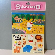 Vintage Sanrio 1994 Hello Kitty At The Zoo Create A Scene Stickers - £27.96 GBP