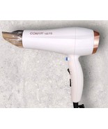 Conair 565DCR Double Ceramic Hair Dryer, White Rose Gold, 1875 Watt - $8.57