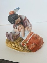 Friends Feather Figurine Enesco Native Gregory Perillo SIGNED Babysitter baby us - £55.15 GBP