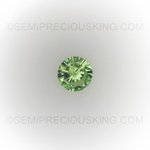 Natural Tsavorite Round Facet Cut 4.5-5mm Mint Green Color VVS Clarity Loose Gem - $68.44
