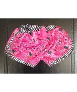 Build A Bear Workshop Zebra Stripe Pajama Bottoms With Pink Heart Design - £4.65 GBP