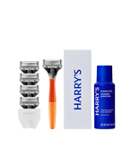 Shaving Kit for Men - Razor Handle, 5 Razor Blade Refills, Foaming Shave... - $504.55 MXN