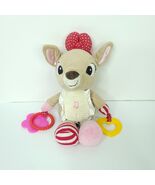 My First Clarice Plush Baby Teether Rattle Rudolph the Reindeer 11&quot; NO S... - €15,88 EUR