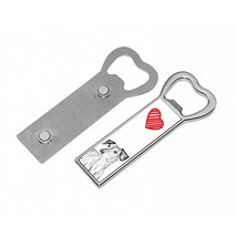 Sloughi-Metal bottle opener with a magnet for the fridge with the image ... - £7.85 GBP