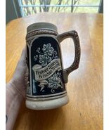 Vintage Ceramic Beer Stein Mug Germany Trinken u. Lieben Barware - $18.10